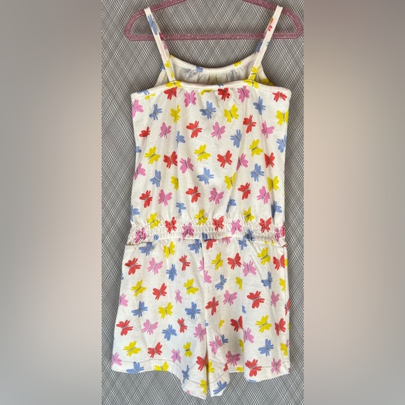 baby Gap - Girls butterfly print sleeveless romper (Size 5t) NWT - Picture 2 of 6